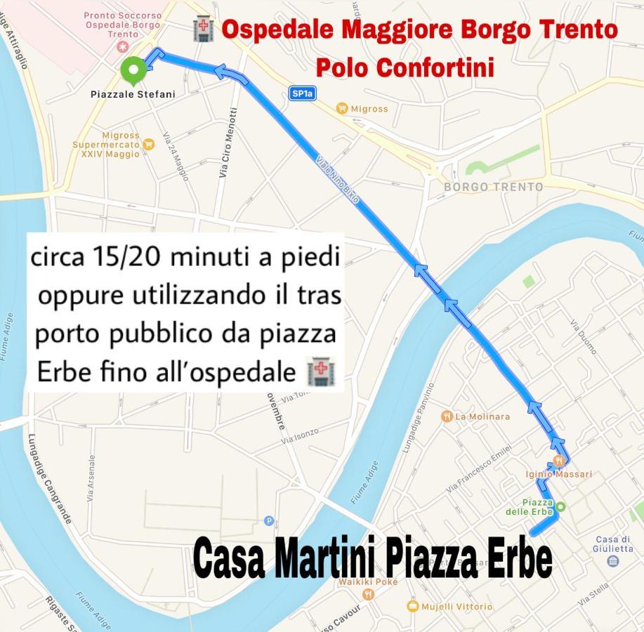 Casa Martini Piazza Erbe Apartment Verona Bagian luar foto